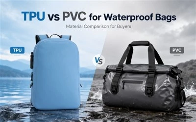 TPU vs PVC vedenpitäville pusseille: materiaalivertailu ostajille